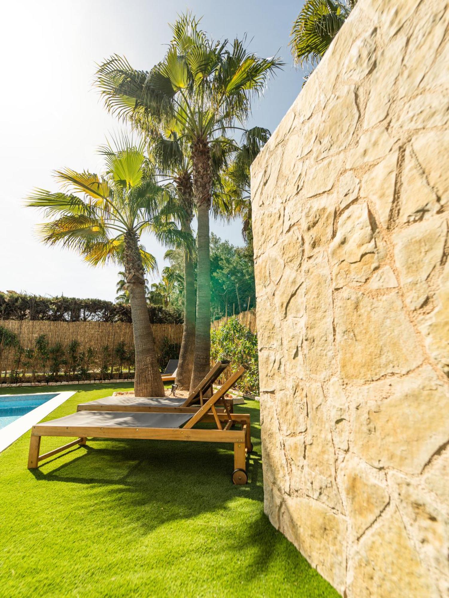 Casa Pinsa - Grosszuegiges Mediterran-Stilvolles Ferienhaus Mit Eigenem Pool In Puig De Ros Llucmajor  Ngoại thất bức ảnh